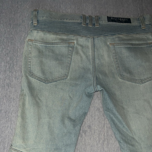 Balmain biker denim - Picture 5 of 7